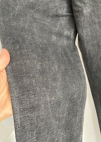 Gri  Kadın Skinny Jean - Görsel 7