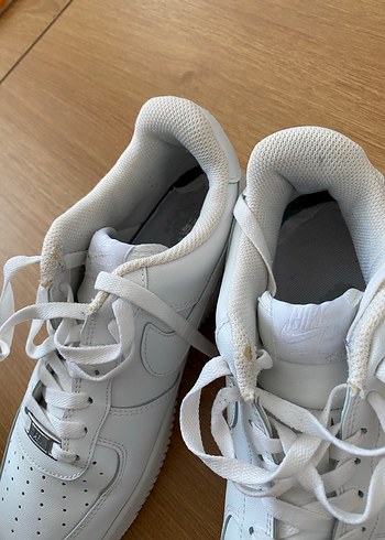 Beyaz Bağcıklı Kadın Spor Ayakkabı - Görsel 5