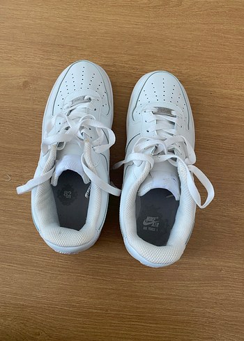 Beyaz Bağcıklı Kadın Spor Ayakkabı - Görsel 2