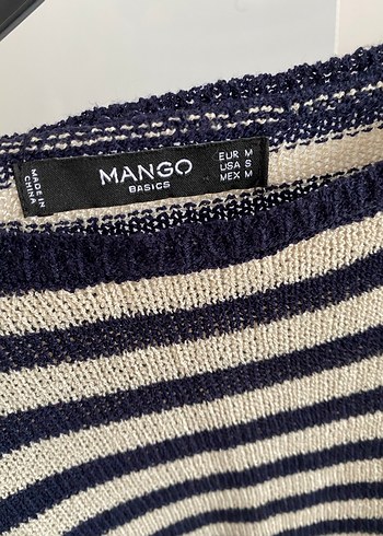 Çizgili Örgü Kadın Triko - Görsel 6