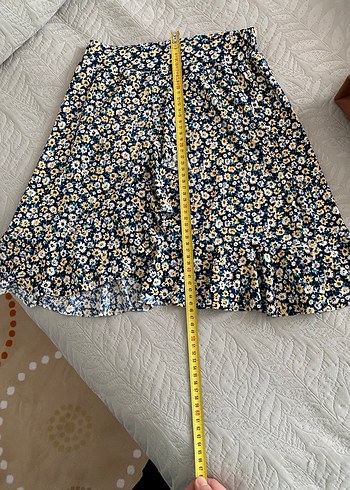 Çiçek Desenli Mini V Yakalı Kadın ikili takım - Görsel 4