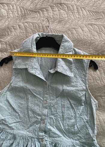 Kolsuz Midi Keten Elbise, Bohem Stil - Görsel 3