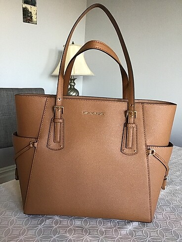  Beden kahverengi Renk Michael Kors taba çanta