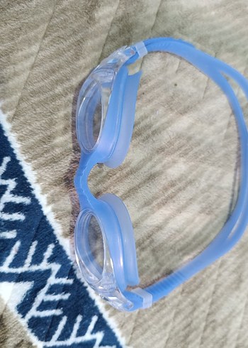 Mavi Yüzücü Gözlüğü, Fermuarlı - Görsel 3