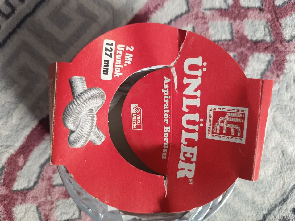 Ünlüler Aspiratör Borusu 2 Metre 127 mm - Görsel 3