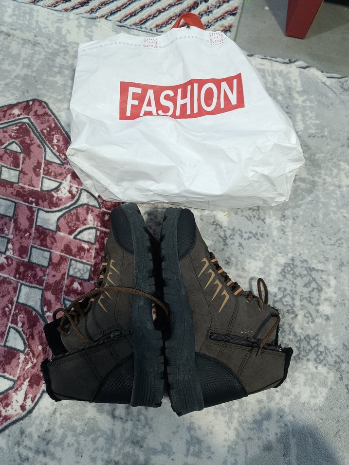 Kahverengi Bağcıklı Erkek Outdoor Süet Bot - Görsel 2