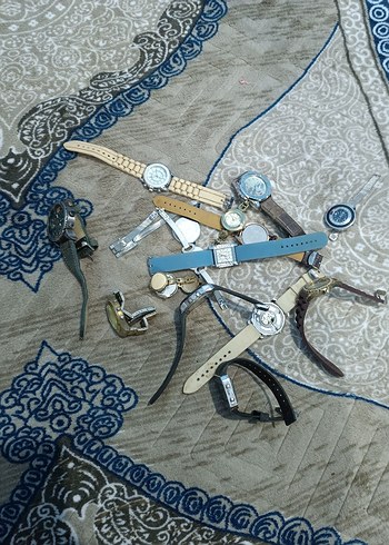 Vintage Gri Erkek Saat Kayışları - Görsel 2