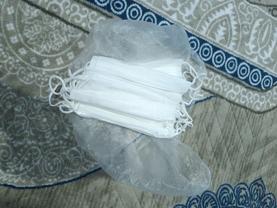 Beyaz Tek Kullanımlık Cerrahi Maske 10'lu - Görsel 2