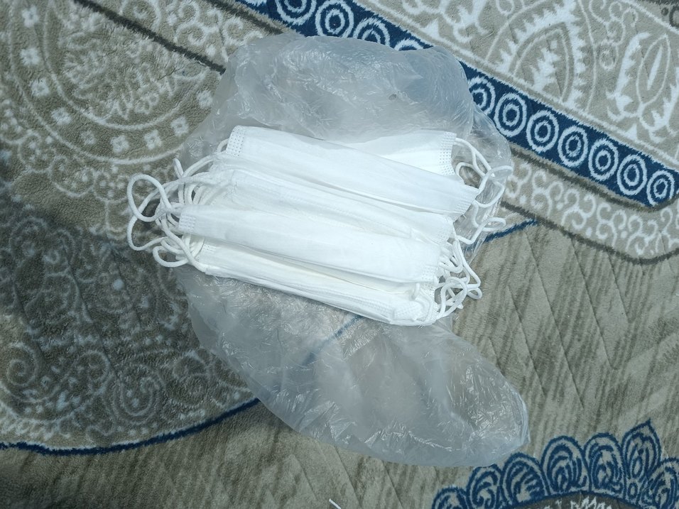 Beyaz Tek Kullanımlık Cerrahi Maske 10'lu - Görsel 3