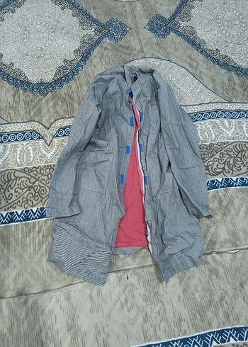 gri yağmurluk - Görsel 3