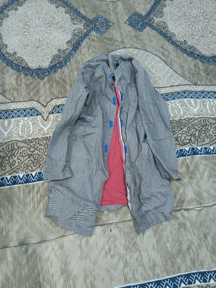 gri yağmurluk - Görsel 3