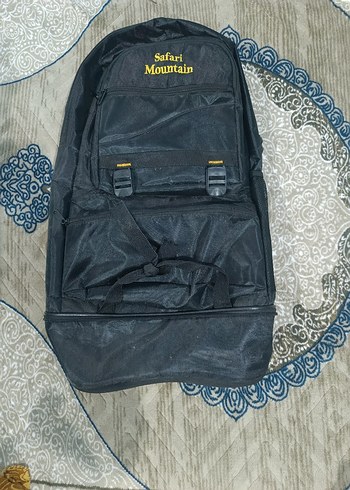 Siyah Safari Mountain Fermuarlı Erkek Sırt Çantası - Görsel 4