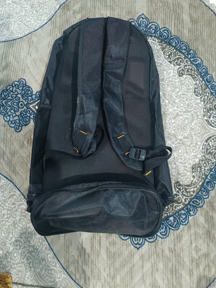 Siyah Safari Mountain Fermuarlı Erkek Sırt Çantası - Görsel 3