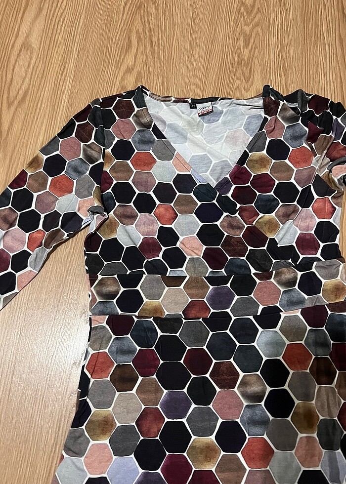 Liralı elbise - Görsel 4