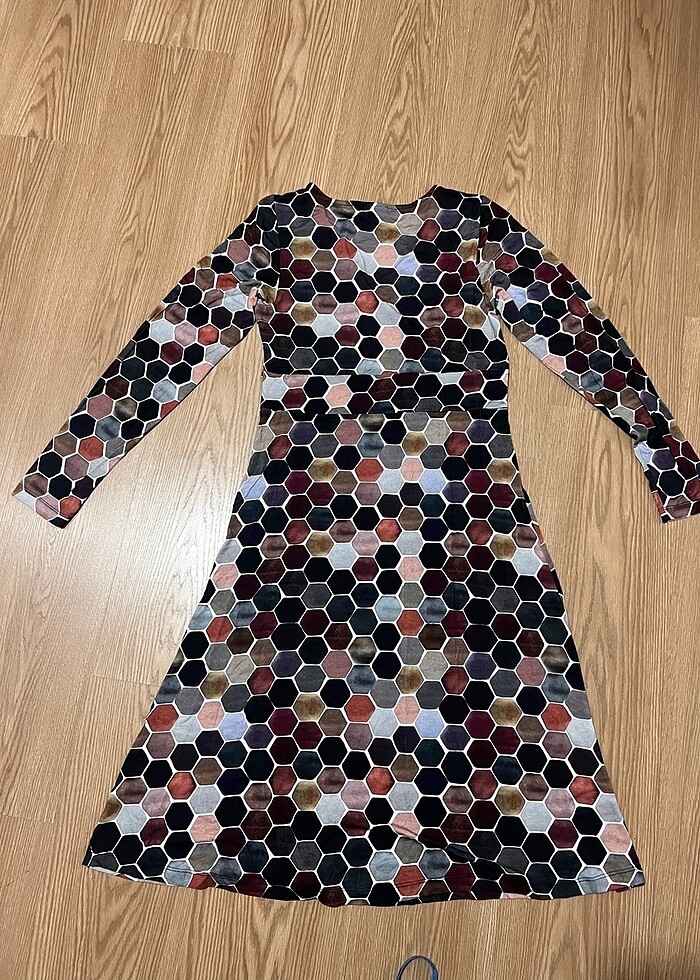 Liralı elbise - Görsel 5