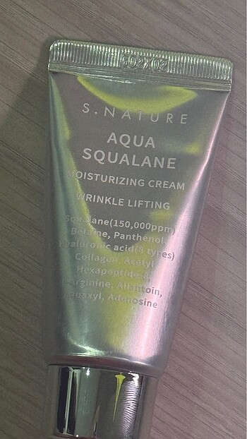 Diğer S. Nature Aqua Squalene glass cam cilt nemlendirici kırışıklık