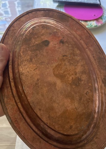 Beden kahverengi Renk Parlak Bej Oval Kek Kalıbı