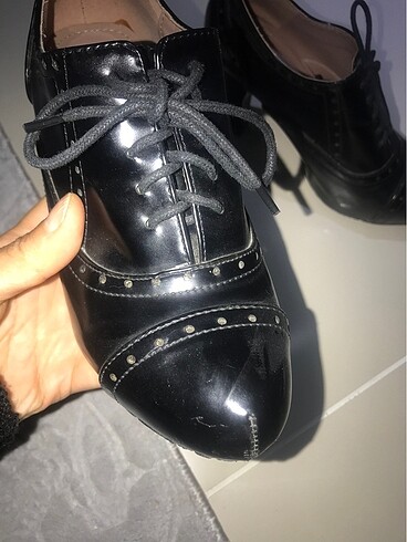 38 Beden siyah Renk Topuklu ayakkabı