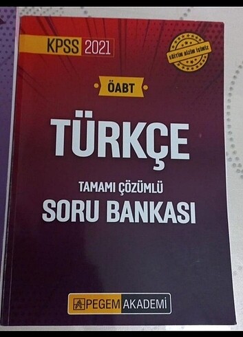 Pegem Türkçe ÖABT Soru Bankası