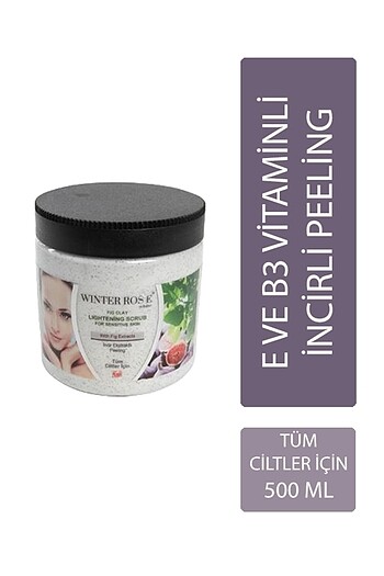 WINTER ROSE Fig Facial Lightening Scrub/ Fig Ekstraktlı Peeling