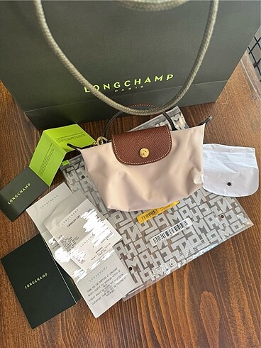 Longchamp orjinal mini çanta