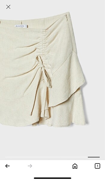 xs Beden Stradivarius etek
