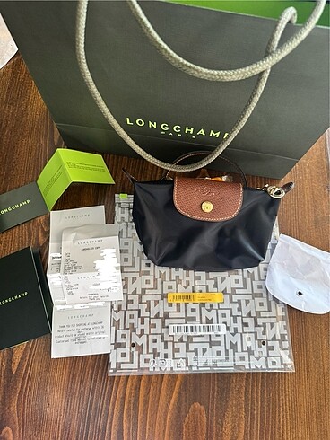 ORJİNAL Longchamp mini çanta