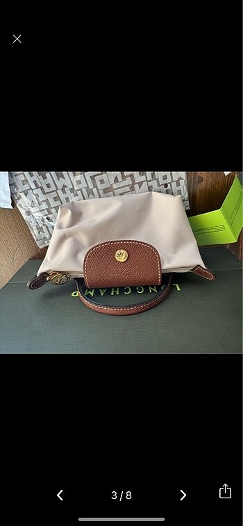  Beden Orjinal longchamp mini çanta