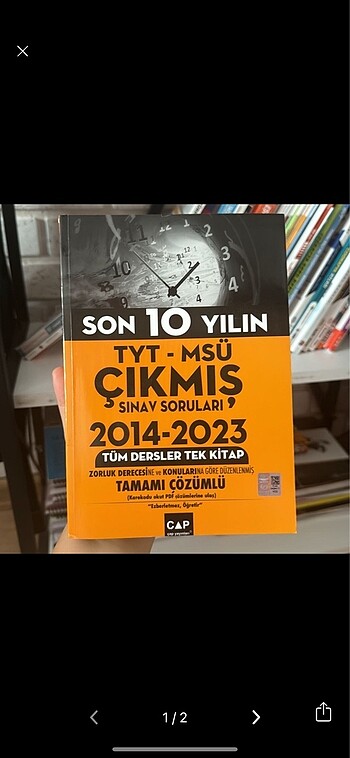 Çap Tyt Msü Çıkmış Sorular