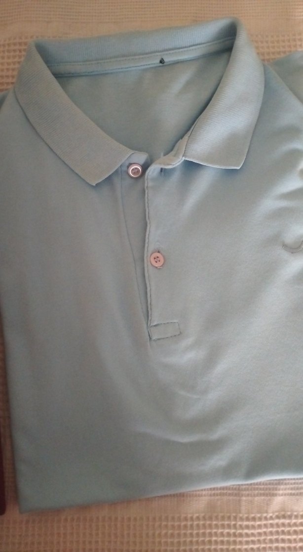 Bordo Düğmeli Erkek Polo Tişört iki adet fiyatıdır - Görsel 2