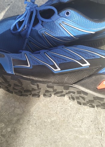 Mavi Erkek Spor Koşu Ayakkabısı Velcro 41 no - Görsel 5