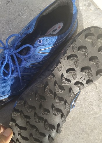 Mavi Erkek Spor Koşu Ayakkabısı Velcro 41 no - Görsel 6