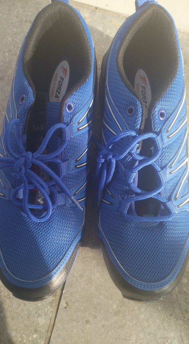 Mavi Erkek Spor Koşu Ayakkabısı Velcro 41 no - Görsel 4