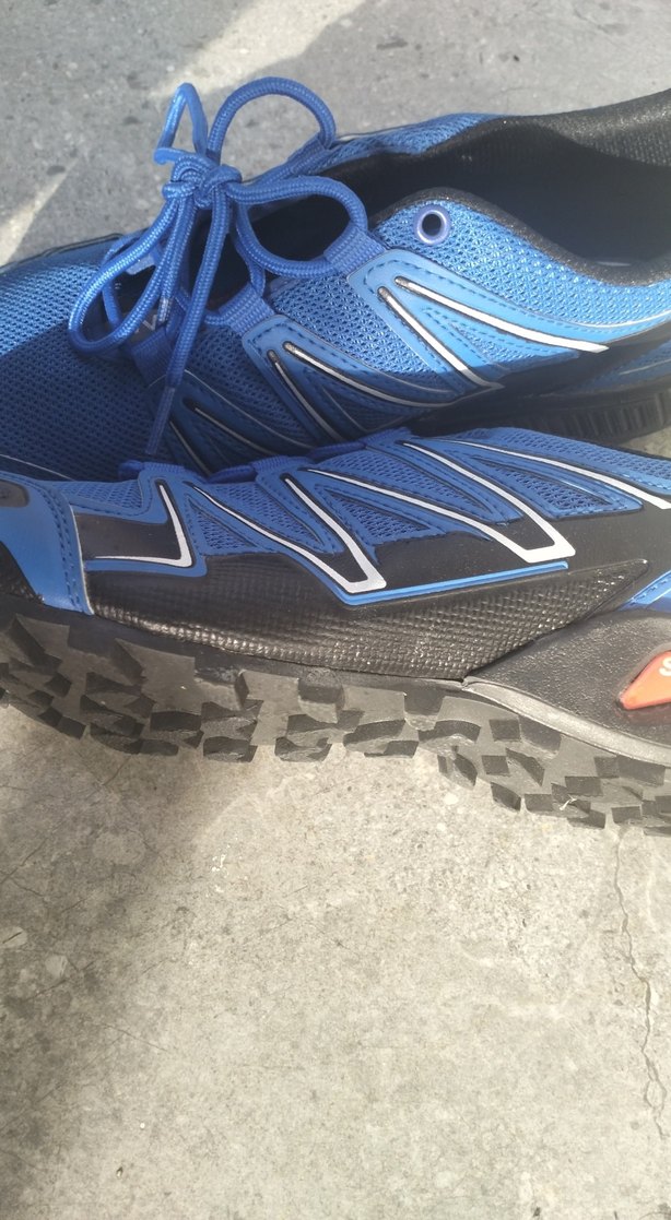 Mavi Erkek Spor Koşu Ayakkabısı Velcro 41 no - Görsel 5