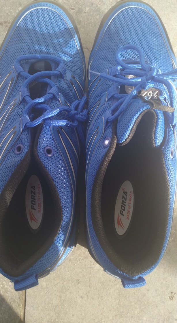 Mavi Erkek Spor Koşu Ayakkabısı Velcro 41 no - Görsel 2