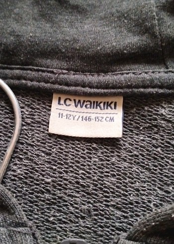 Gri Kapüşonlu Fermuarlı Erkek Sweatshirt temiz kullanıldı - Görsel 5