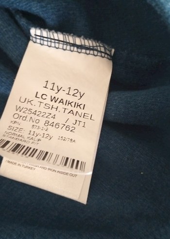 Lacivert 11,12 yaş uyumludur - Görsel 4