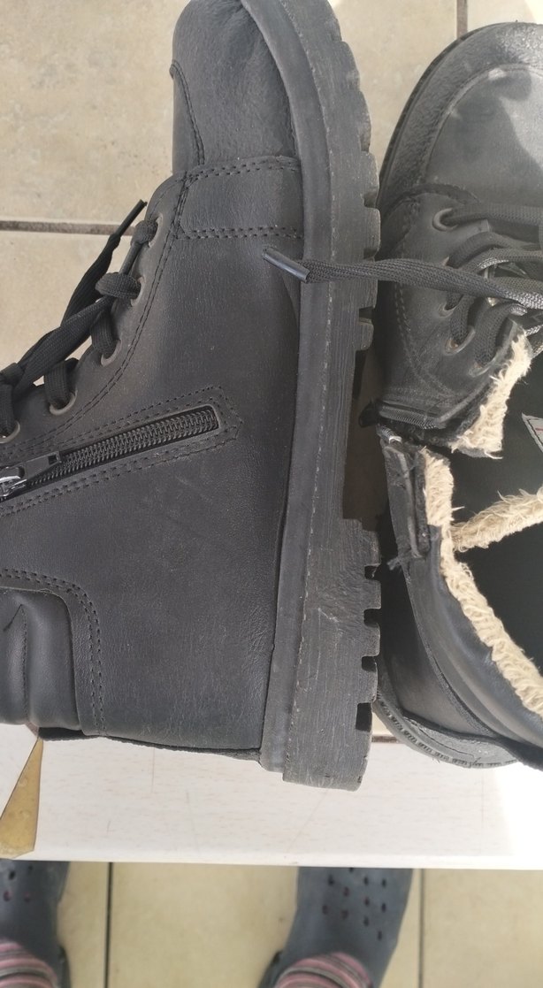 i  Erkek botı Bağcıkli yandan fermuarlı - Görsel 3