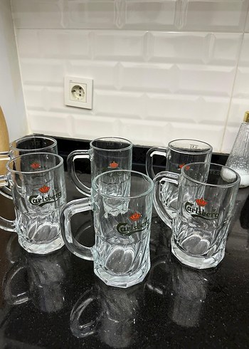 Carlsberg Logolu Cam Bira Bardağı - Görsel 2