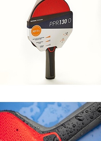 Beden Renk PONGORİ PPR 130 KIRMIZI MASA TENİSİ RAKETİ