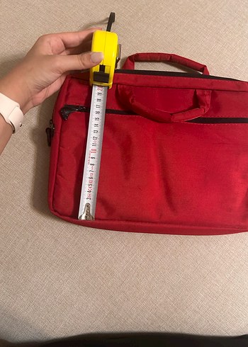 Renkli Baskılı Mini Laptop Tablet Çantası - Görsel 8