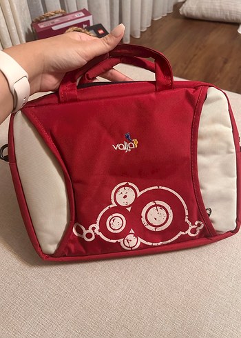 Renkli Baskılı Mini Laptop Tablet Çantası - Görsel 2