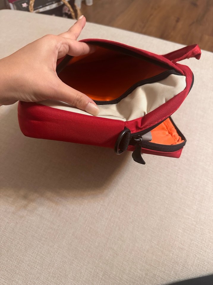 Renkli Baskılı Mini Laptop Tablet Çantası - Görsel 5