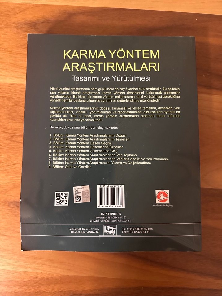 Karma Yöntem Araştırmaları Kitap - Görsel 2
