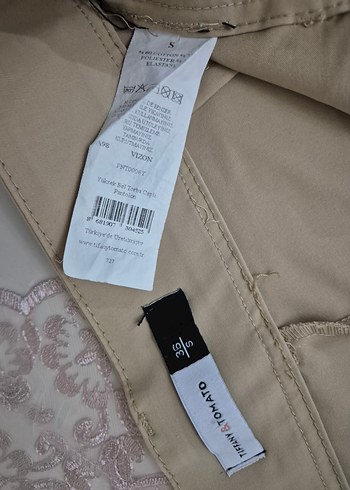 Bej Kadın Kargo Pantolon - Görsel 7