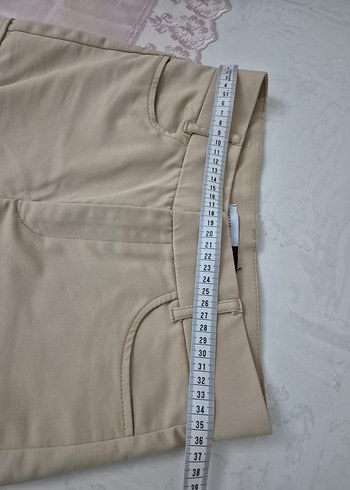 Bej Kadın Kargo Pantolon - Görsel 3