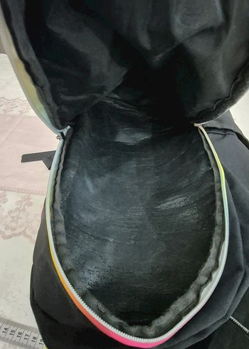 Renkli Fermuarlı Kadın Sırt Çantası - Görsel 6