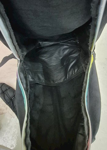 Renkli Fermuarlı Kadın Sırt Çantası - Görsel 7