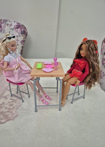 Pastel Pembe Çocuk Oyun Masası Seti - Görsel 2