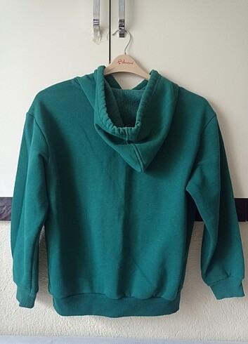 xs Beden yeşil Renk Sweatshirt 